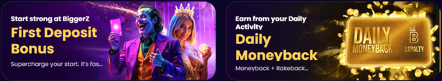 Bonusy v kasinu Biggerz