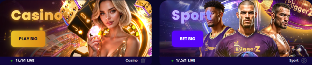 Akce v kasinu Biggerz